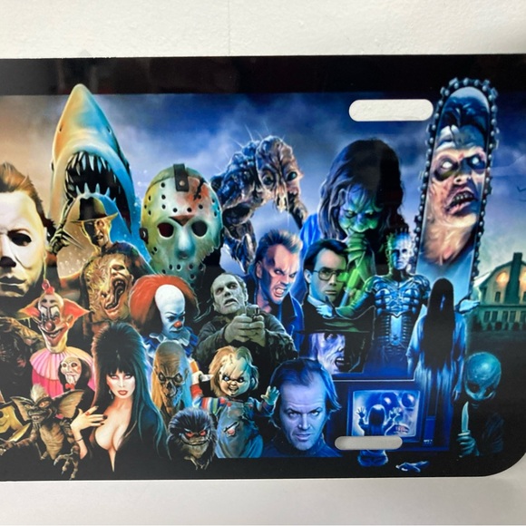 Horror Movie Characters License Plate - Picture 2 of 3